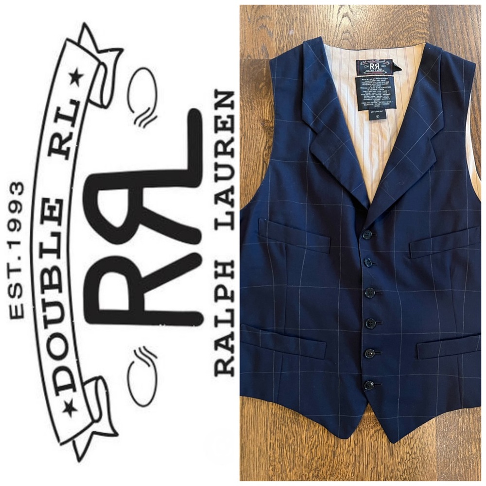 Ralph Lauren Double RL Mens Suit Vest